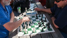 Chess Park at Santa Monica Pier