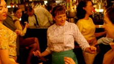 Peggy at P.J. Clarke&#039;s from &quot;Mad Men&quot; Season One
