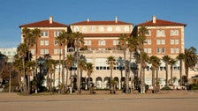 Casa del Mar, viewed from the beach