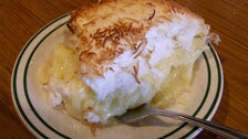 Coconut cream pie at Pie &#039;N Burger