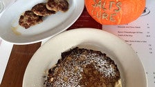 Oatmeal griddle cakes at Salt&#039;s Cure