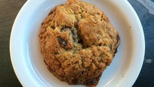 German chocolate cookie at Coffee Commissary