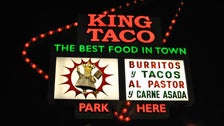 King Taco sign