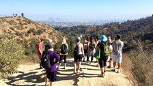 Bikes and Hikes LA Hollywood Hills hike