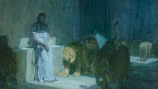 &quot;Daniel in the Lions&#039; Den&quot; by Henry Ossawa Tanner at LACMA