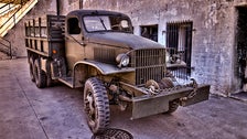 Truck at Fort MacArthur Museum