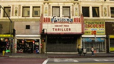 &quot;Thriller&quot; marquee sign at The Palace Theatre