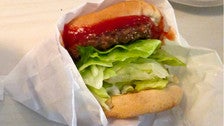 Hickory Burger at The Apple Pan