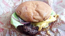 &quot;Fast burger&quot; at Belcampo Meat Co. in Grand Central Market