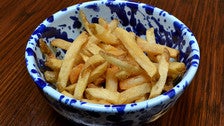 Hand-cut Kennebec fries at Belcampo Meat Co.