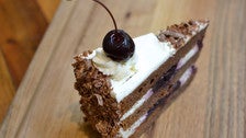 Black Forest cake at BierBeisl Imbiss