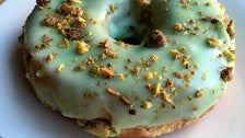 Lemon thyme pistachio donut at Birdies