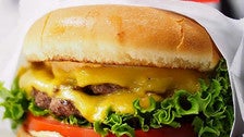Double cheeseburger at Burgerlords