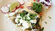 Tacos at Homegirl Cafe