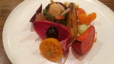 &quot;Veggie and fruit plate&quot; at Le Comptoir