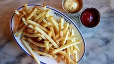 Clarified butter frites at Petit Trois