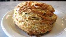 Chive Gruyère biscuit at Proof Bakery