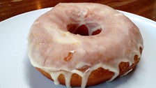 Citrus glazed doughnut at Republique