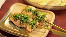 Chicken yakitori at Shin-Sen-Gumi