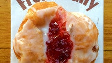 Peanut butter and jelly doughnut at Stan&#039;s Donuts