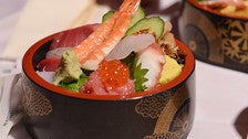 Chirashi bowl at Sushi Gen