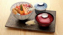 Sashimi lunch special at Sushi Tsujita