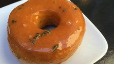 Rosemary caramel donut at The Sycamore Kitchen