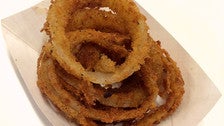 Onion rings at The Oinkster Hollywood