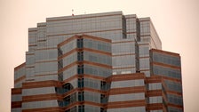 Top floors of the Fox Plaza building