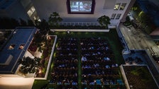 Rooftop Cinema Club at LEVEL in Downtown L.A.