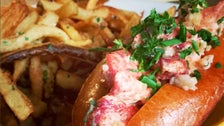 Lobster roll at The Hungry Cat