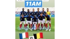 World Cup Semi Final 2018 at Petit Trois Le Valley