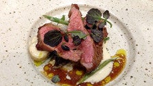 Seared rosemary-butter-basted lamb at Orsa &amp; Winston