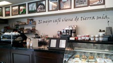 Tierra Mia Coffee on Spring Street in Downtown L.A.