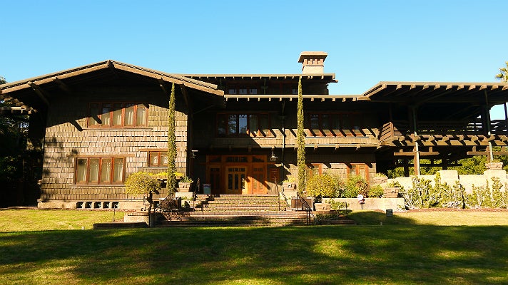 The Gamble House aka Doc Brown's house in "Back to the Future"