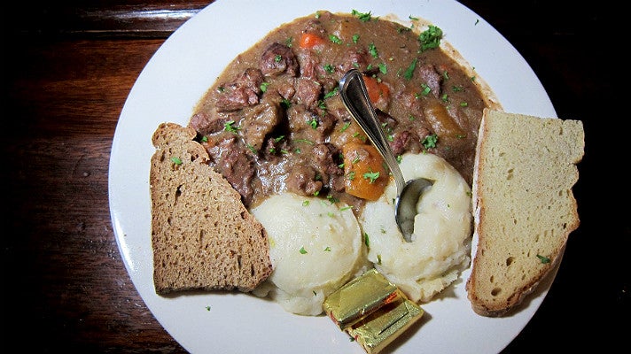 Guinness Beef Stew at Finn McCool's
