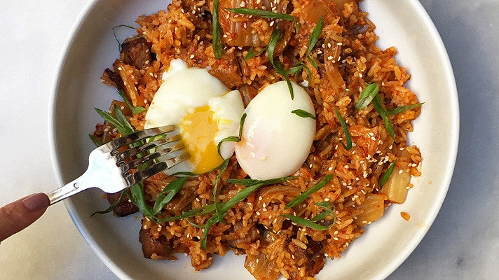 Kimchi fried rice at Republique