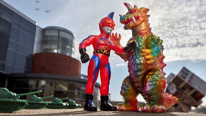 "Kaiju vs Heroes" at the Japanese American National Museum