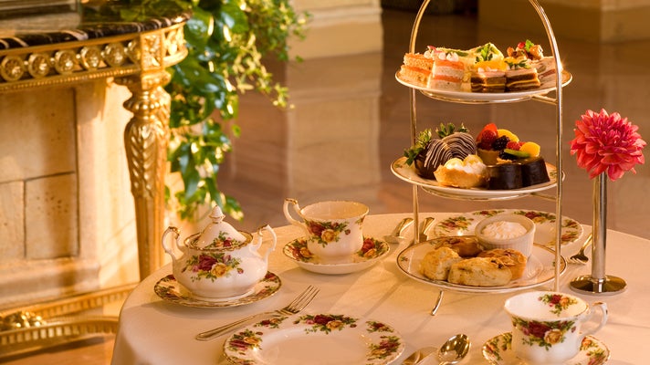 Afternoon Tea in the Rendezvous Court at the Millennium Biltmore