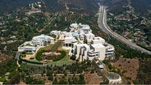 Aerial view of the Getty Center