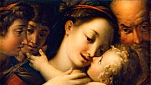 “The Holy Family with Two Angels” from "Vatican Splendors" at the Reagan Library