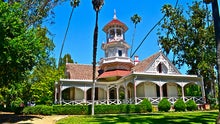Queen Anne Cottage at L.A. County Arboretum