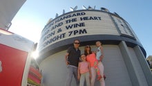Family photo at the Hollywood Bowl