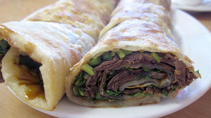 Beef Roll at 101 Noodle Express