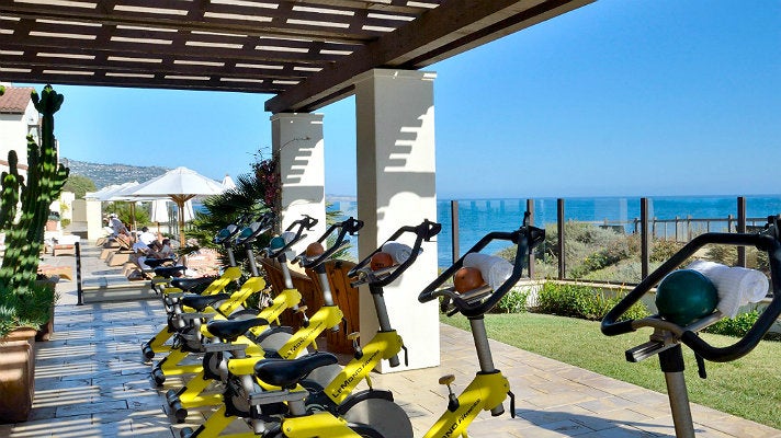 Seaside cycling at Terranea Resort