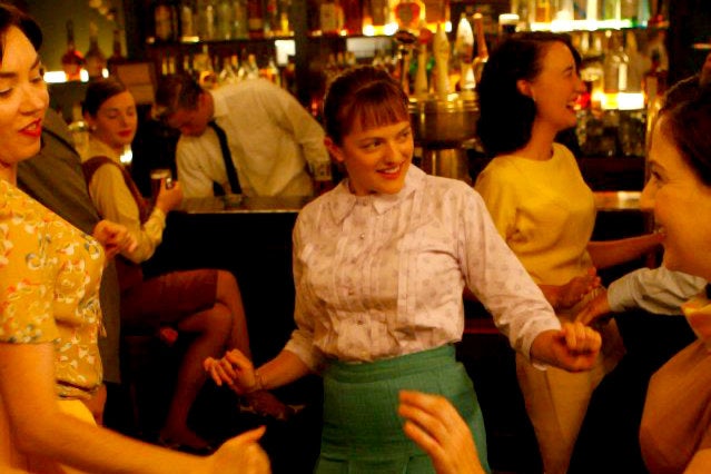 Peggy at P.J. Clarke&#039;s from &quot;Mad Men&quot; Season One