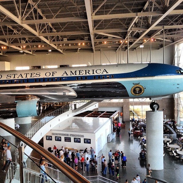 Air Force One at the Ronald Reagan Library