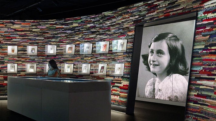 Anne Frank exhibit at Museum of Tolerance