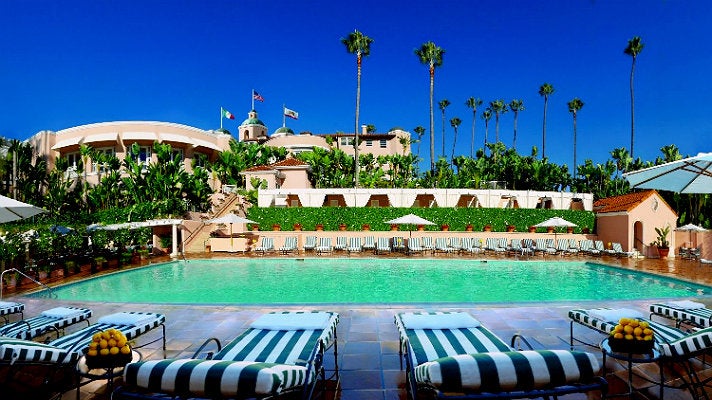 Beverly Hills Hotel pool