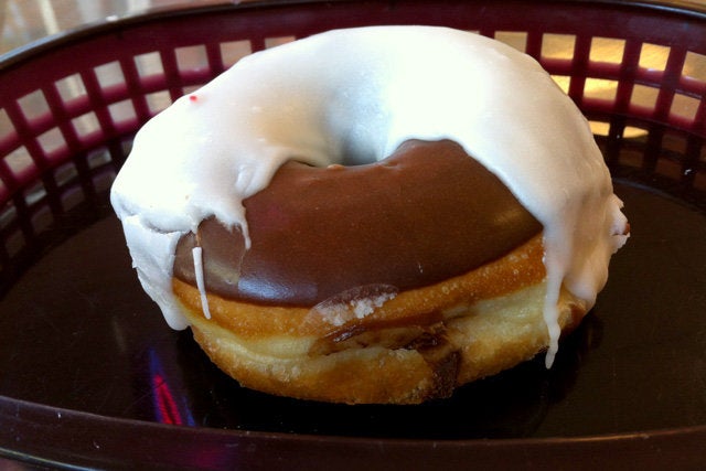 Black and white donut at Blinkie&#039;s